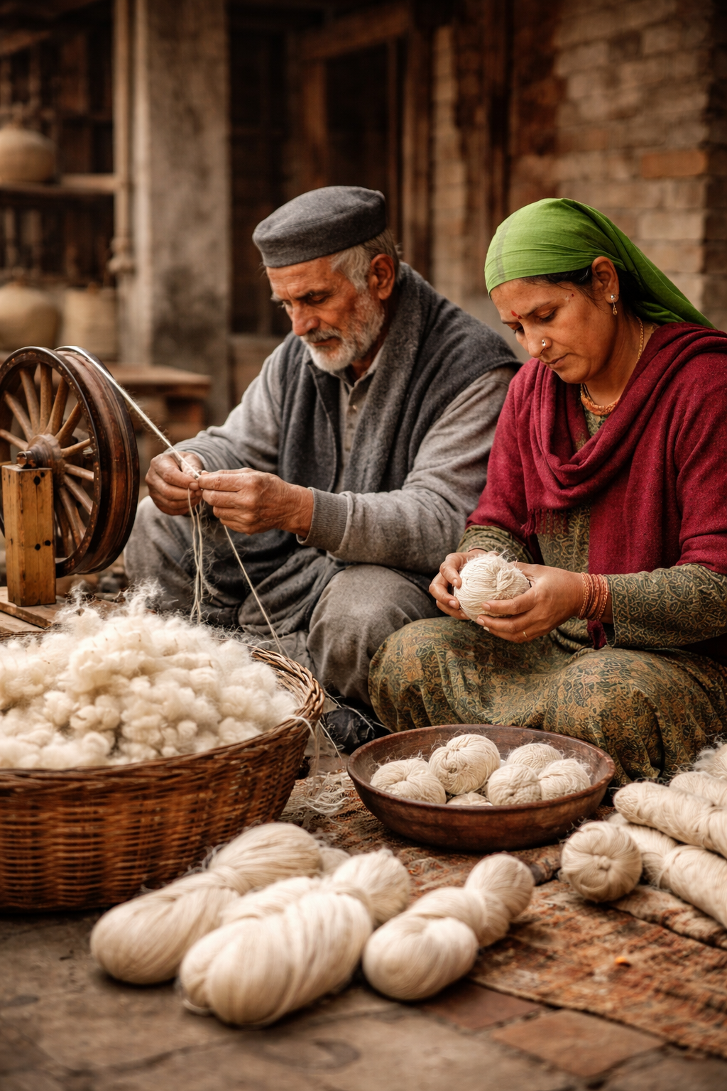 Traditional Pashmina Weaving